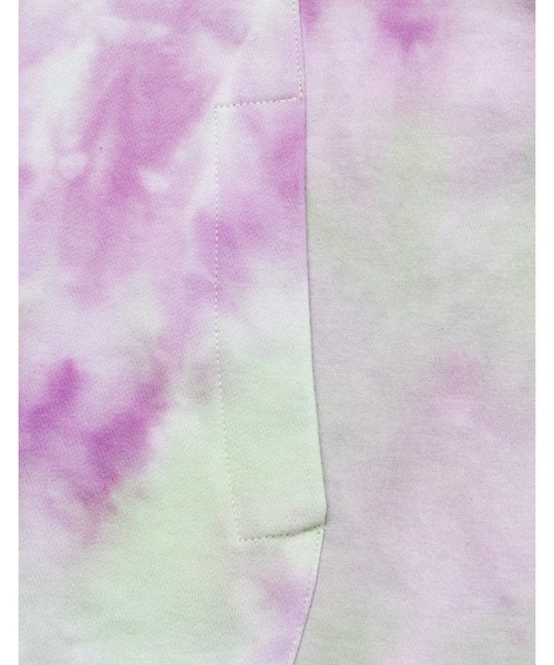 Little sunny bite（リトルサニーバイト）の「Tie-dye hoodie（パーカー・レディース・パープル/ピンク/オレンジ・SMALL/MEDIUM）」の9枚目の写真