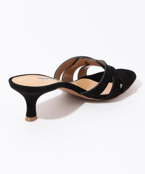 TOMORROWLAND (トゥモローランド)の「PELLICO スエードサンダル(サンダル・レディース・ブラック/ラベンダー・38/36/37)」の5枚目の写真