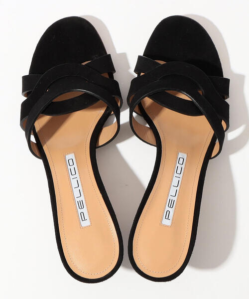 TOMORROWLAND (トゥモローランド)の「PELLICO スエードサンダル(サンダル・レディース・ブラック/ラベンダー・38/36/37)」の8枚目の写真