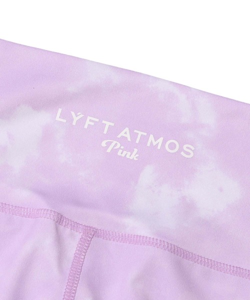 atmos pink（アトモスピンク）の「atmos pink × LYFT タイダイロゴレギンス 【SP】（レギンス/スパッツ・レディース・ベージュ/グリーン/パープル・S/M）」の9枚目の写真