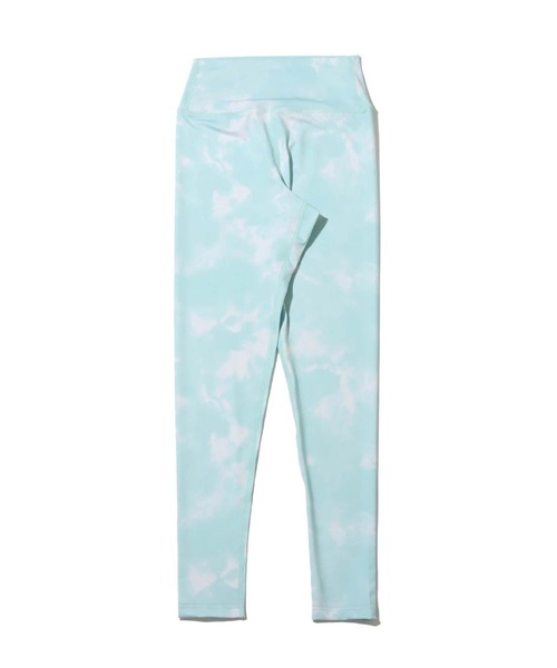 atmos pink（アトモスピンク）の「atmos pink × LYFT タイダイロゴレギンス 【SP】（レギンス/スパッツ・レディース・ベージュ/グリーン/パープル・S/M）」の8枚目の写真