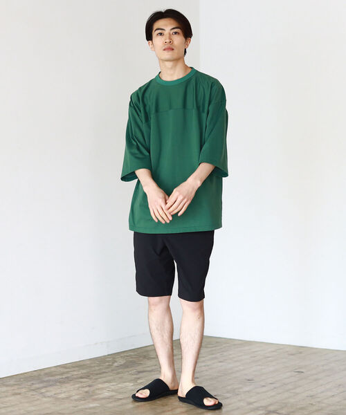 BEAMS(ビームス)の「BEAMS / SOLOTEX(R) サッカー ショーツ(その他パンツ・メンズ・ブラック/ネイビー/オリーブ・SMALL/MEDIUM/LARGE/X-LARGE)」の4枚目の写真