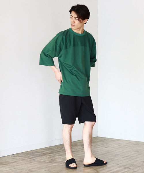 BEAMS(ビームス)の「BEAMS / SOLOTEX(R) サッカー ショーツ(その他パンツ・メンズ・ブラック/ネイビー/オリーブ・SMALL/MEDIUM/LARGE/X-LARGE)」の5枚目の写真
