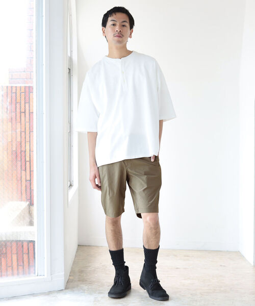BEAMS(ビームス)の「BEAMS / SOLOTEX(R) サッカー ショーツ(その他パンツ・メンズ・ブラック/ネイビー/オリーブ・SMALL/MEDIUM/LARGE/X-LARGE)」の7枚目の写真
