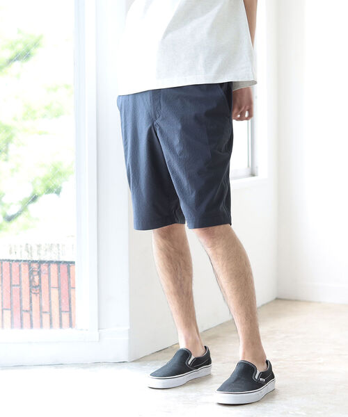 BEAMS(ビームス)の「BEAMS / SOLOTEX(R) サッカー ショーツ(その他パンツ・メンズ・ブラック/ネイビー/オリーブ・SMALL/MEDIUM/LARGE/X-LARGE)」の13枚目の写真