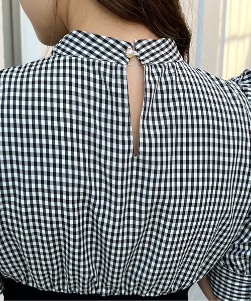 abc une face（アーベーセーアンフェイス）の「リボン2WAYウエストリブワンピース（ワンピース・レディース・グレー/ブラック系その他・FREE）」の7枚目の写真