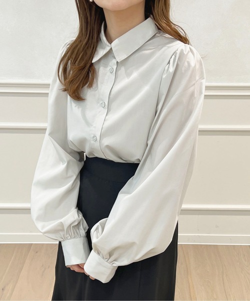 袖ボリュームカラーシャツ【ZOZOTOWN限定アイテム】（シャツ/ブラウス 