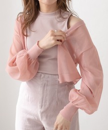 OLIVE des OLIVE | キラキラシアニット×インナーセット(カーディガン/ボレロ)