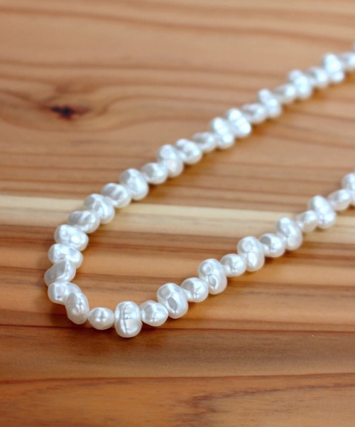 y/m by sawa（イムバイサワ）の「SAWA×y/m シンプルフェイクパールネックレス（ネックレス・メンズ・ホワイト・FREE）」の7枚目の写真