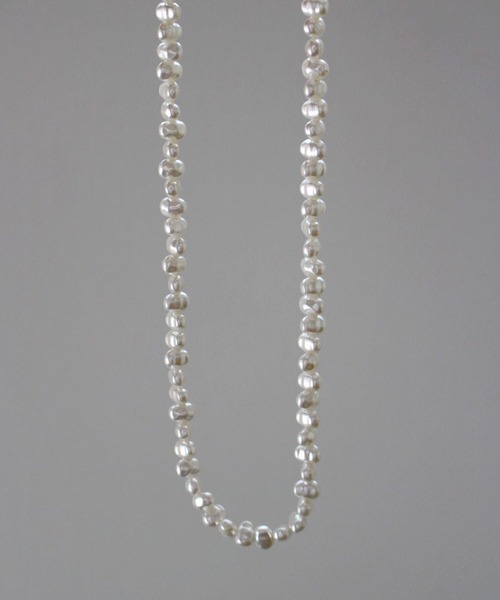 y/m by sawa（イムバイサワ）の「SAWA×y/m シンプルフェイクパールネックレス（ネックレス・メンズ・ホワイト・FREE）」の8枚目の写真