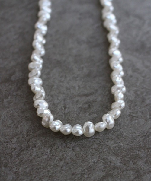 y/m by sawa（イムバイサワ）の「SAWA×y/m シンプルフェイクパールネックレス（ネックレス・メンズ・ホワイト・FREE）」の9枚目の写真