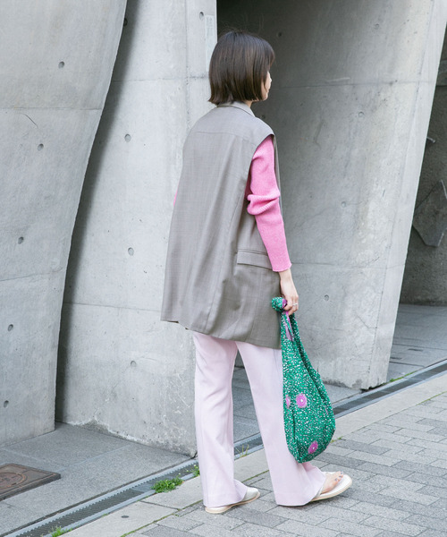 KBF（ケイビーエフ）の「BIGテーラーベスト（ベスト・レディース・ネイビー/グレー/ブラウン・ONE）」の16枚目の写真