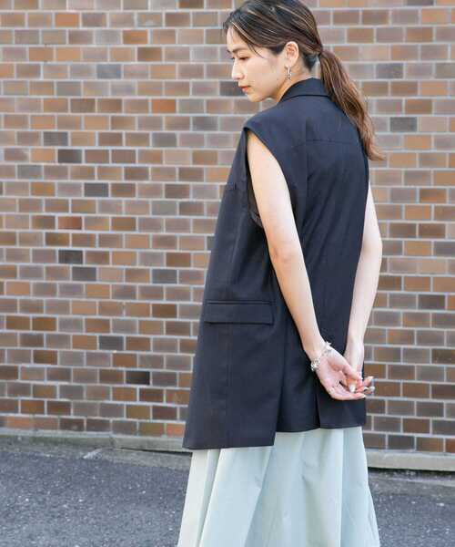 KBF（ケイビーエフ）の「BIGテーラーベスト（ベスト・レディース・ネイビー/グレー/ブラウン・ONE）」の20枚目の写真