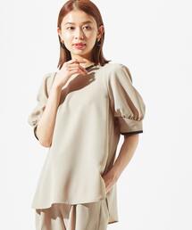 Tiara | 接触冷感バイカラーブラウス(シャツ/ブラウス)