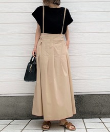 Q | ランダムタックサスペスカート(スカート)