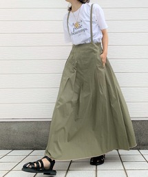 Q | ランダムタックサスペスカート(スカート)