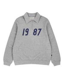 87mm | 【87MM / Mmlg】1987 HALF ZIP SWEAT / パルチムエムエム MMLG 1987 ハーフジップ スウェットシャツ(スウェット)