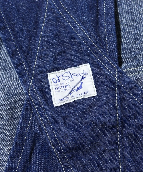 orSlow（オアスロウ）の「orSlow/オアスロウ 30'S OVERALL デニムオーバーオール（サロペット/オーバーオール・メンズ・ワンウォッシュ・1/2/3）」の8枚目の写真