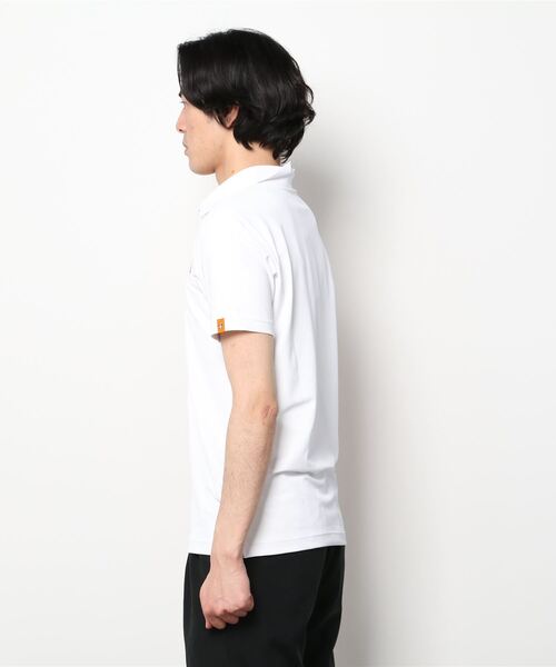 MUNSINGWEAR（マンシングウェア）の「【ENVOY】神白&KEEP CLEAN&SUNSCREEN&FUSION MOVE半袖シャツ ポロシャツ ゴルフ ゴルフウェア スポーツウェア（ポロシャツ・メンズ・ホワイト/ブルー・LL/L/M）」の3枚目の写真