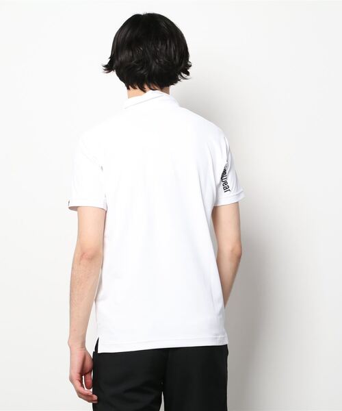 MUNSINGWEAR（マンシングウェア）の「【ENVOY】神白&KEEP CLEAN&SUNSCREEN&FUSION MOVE半袖シャツ ポロシャツ ゴルフ ゴルフウェア スポーツウェア（ポロシャツ・メンズ・ホワイト/ブルー・LL/L/M）」の4枚目の写真