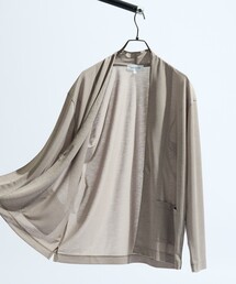 ABAHOUSE（アバハウス）の「【定番 シアー素材】ストレッチ カノコ ワンボタン カーディガン（カーディガン/ボレロ）」