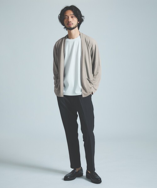 ABAHOUSE(アバハウス)の「【定番/シアー素材】ストレッチ カノコ ワンボタン カーディガン(カーディガン/ボレロ・メンズ・ブラック/ベージュ/グリーン系その他/ブルー系その他/ブルー系その他2/ブラウン系その他/グレー系その他/その他/ライトブルー/ダークベージュ・44/46/48)」の14枚目の写真