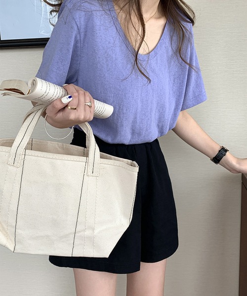 aimoha（アイモハ）の「カジュアルハーフパンツ（その他パンツ・レディース・イエロー/パープル/グリーン/レッド/ブラック/ホワイト・MEDIUM/SMALL）」の8枚目の写真