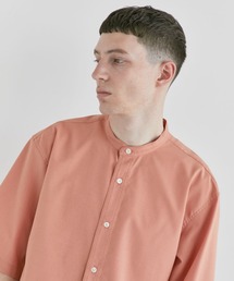 CITY TOKYO（シティトウキョウ）の「REFLAXハーフスリーブバンドカラーシャツ（シャツ/ブラウス・メンズ）」