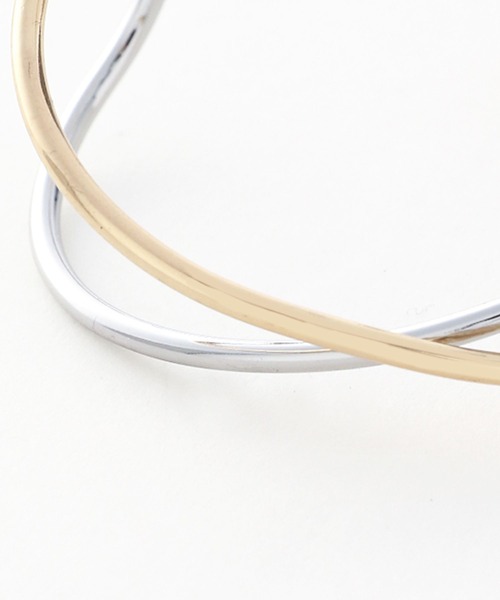 GLOBAL WORK（グローバルワーク）の「アソートメタルバングル/282149（ブレスレット・レディース・ゴールド/グレー系その他/ライトグレー/ゴールド系その他・FREE）」の18枚目の写真