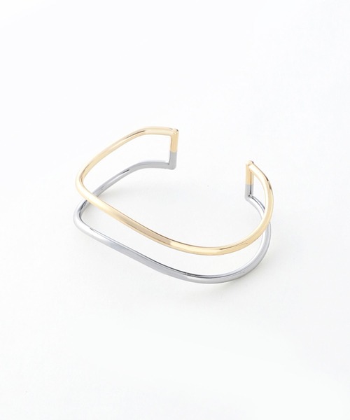 GLOBAL WORK（グローバルワーク）の「アソートメタルバングル/282149（ブレスレット・レディース・ゴールド/グレー系その他/ライトグレー/ゴールド系その他・FREE）」の10枚目の写真