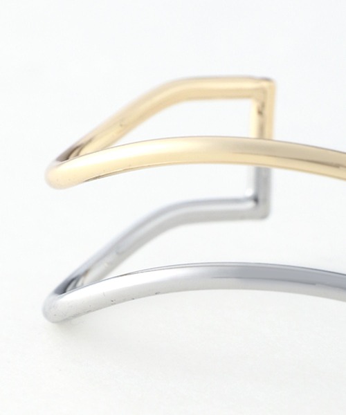 GLOBAL WORK（グローバルワーク）の「アソートメタルバングル/282149（ブレスレット・レディース・ゴールド/グレー系その他/ライトグレー/ゴールド系その他・FREE）」の11枚目の写真