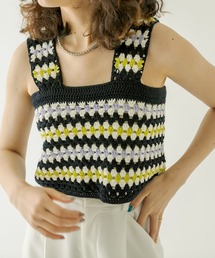 mystic | かぎ針ニットビスチェ(その他トップス)