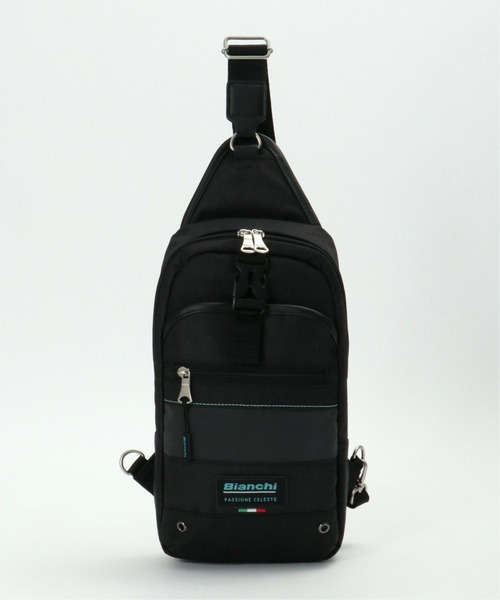 Bianchi(ビアンキ)の「【WEB限定】Bianchi ビアンキ ボディバッグ(ボディバッグ/ウエストポーチ・メンズ・グレー/ブラック/ネイビー・FREE)」の2枚目の写真