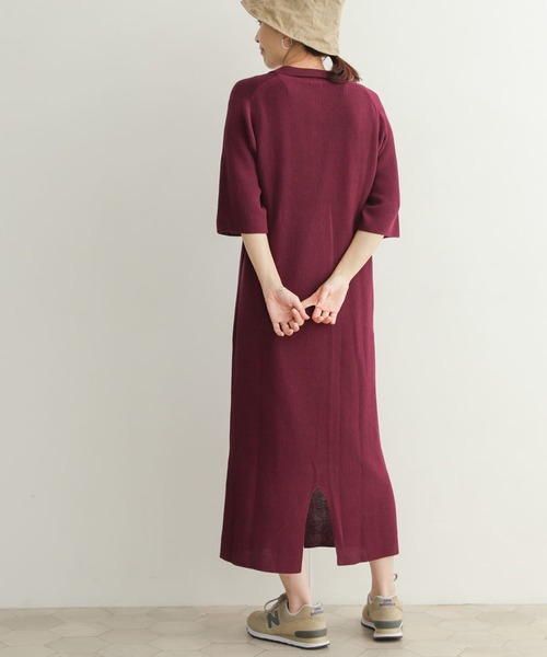 アーバンリサーチドアーズ　AラインKNITワンピース　新品未使用タグ付 畦ポロKNITワンピース[DR25-26E103]｜URBAN RESEARCH公式