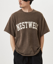 【nestwell / ネストウェル】別注 ロゴ オーバーサイズ Tシャツ