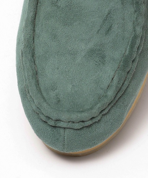 BAYFLOW（ベイフロー）の「ライトモカシンシューズ（モカシン/デッキシューズ・メンズ・ブラック/ベージュ/グリーン・SMALL/MEDIUM）」の6枚目の写真