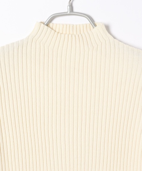 Heather（ヘザー）の「フレアピタリブニット　283319（ニット/セーター・レディース・ブラウン/オフホワイト/ブルー/ブラック/マスタード/ホワイト系/イエロー/ブラック系/レッド/ブラウン系/ライトイエロー/ベージュ/スカイブルー/グレー/ピンク/チョコ/ベビーピンク・FREE）」の18枚目の写真