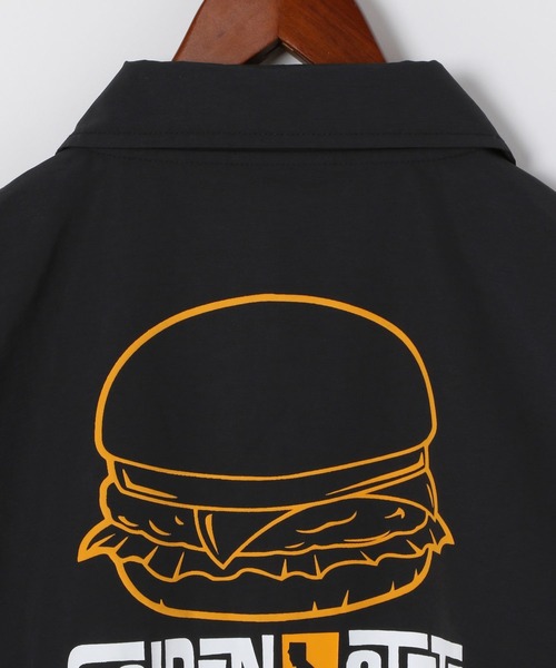 niko and...（ニコアンド）の「【LA FOOD SHOP】コラボコーチジャケット（ナイロンジャケット・メンズ・ブラック/ベージュ/ブルー・FREE）」の14枚目の写真