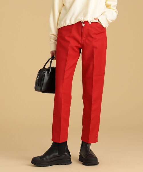 Ray BEAMS（レイビームス）の「Lee / LEENS テーパード パンツ（その他パンツ・レディース・レッド/ブラウン・SMALL/X-SMALL）」の2枚目の写真