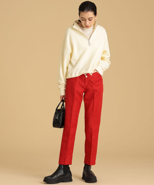 Ray BEAMS（レイビームス）の「Lee / LEENS テーパード パンツ（その他パンツ・レディース・レッド/ブラウン・SMALL/X-SMALL）」の7枚目の写真