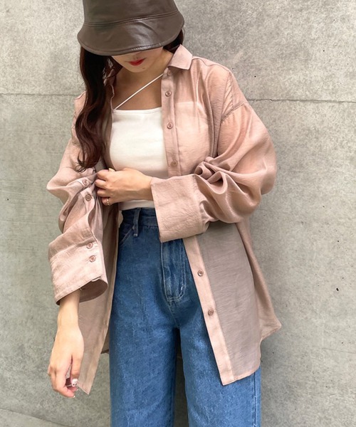 one after another NICE CLAUP(ワンアフターアナザーナイスクラップ)の「ストラップカップ付きキャミソール(キャミソール・レディース・ブラック/ベージュ/オフホワイト/ラベンダー・FREE)」の8枚目の写真