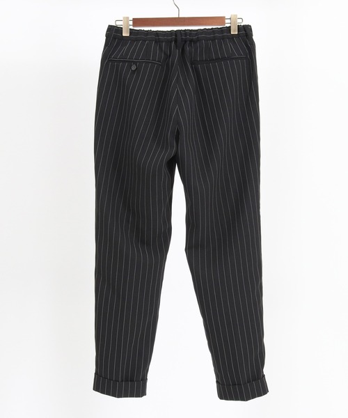 CAMBIO（カンビオ）の「mp10351-Pin Stripe Tight Tapered Roll Up Pants パンツ（その他パンツ・メンズ・ブラック・S/M/L）」の11枚目の写真