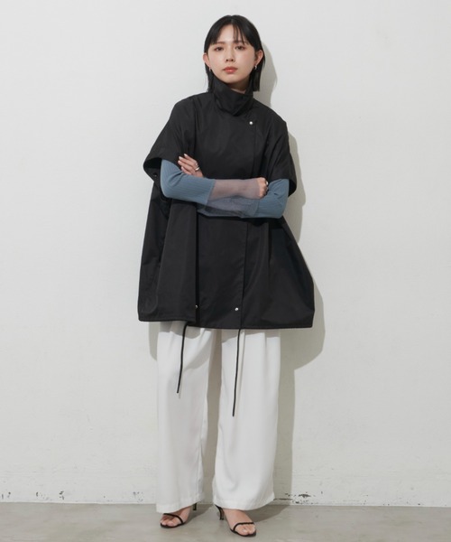 お値下げしました。明日までの価格ですアナイ　ケープコート　ピンク　値下げ交渉あり セール】 ANAYI / アナイ アウター（条件：コート