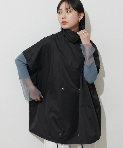 Aunt Marie's（アントマリーズ）の「2WAYケープラインコート / 袖取り外し可能（その他アウター・レディース・ブラック/アイボリー/カーキ・FREE）」の14枚目の写真