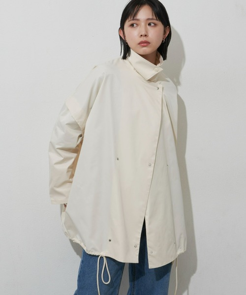 Aunt Marie's（アントマリーズ）の「2WAYケープラインコート / 袖取り外し可能（その他アウター・レディース・ブラック/アイボリー/カーキ・FREE）」の18枚目の写真