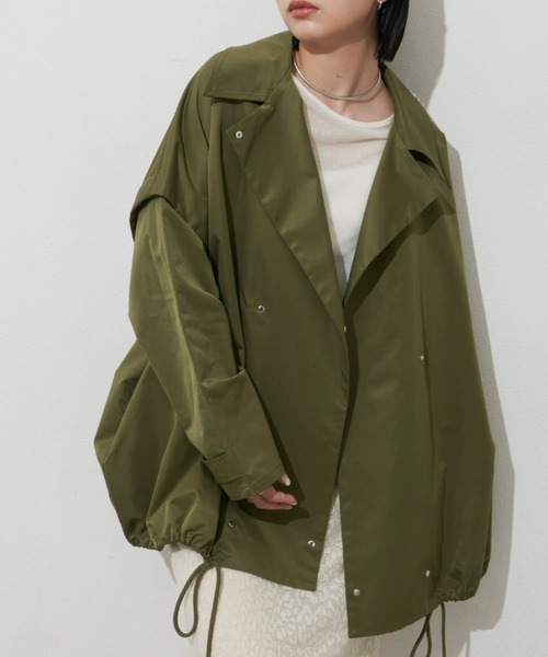 セール】2WAYケープラインコート / 袖取り外し可能（その他アウター