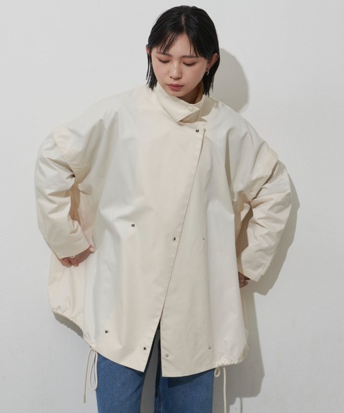【コンビニ受取対応商品】 セール】2WAYケープラインコート / 袖取り外し可能（その他 ジャケット・アウター