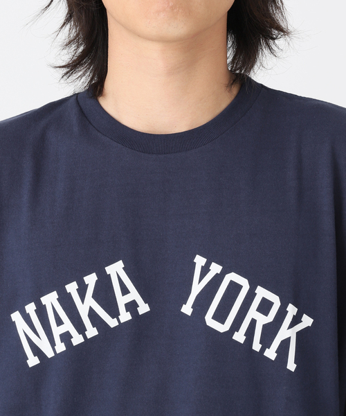 JOURNAL STANDARD(ジャーナルスタンダード)の「【ナカヨークシティ×JOURNAL STANDARD】NAKA YOKU CITY TEE(Tシャツ/カットソー・メンズ・ネイビー・MEDIUM/LARGE/X-LARGE)」の8枚目の写真