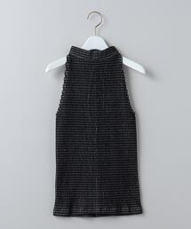 6(ROKU)◆SHERRING HALTER NECK TOP 6(ROKU) SHERRING HALTER NECK TOP - メルカリ