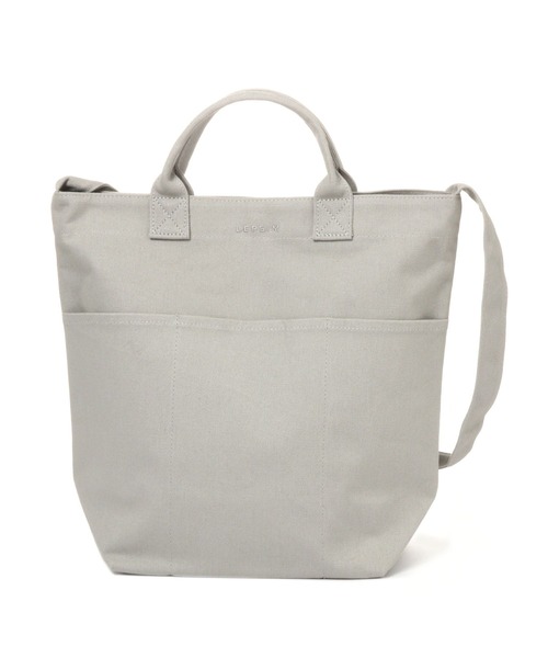 LEPSIM（レプシィム）の「キャンバス2WAYショルダーバッグ　344202（ショルダーバッグ・レディース・オフホワイト/ブラック/グレー・ONE SIZE）」の3枚目の写真